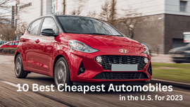 10 Best Cheapest Automobiles in the U.S. for 2023 | XYZCTEM®
