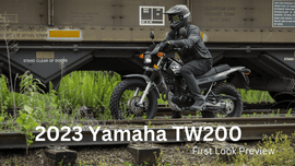 2023 Yamaha TW200 First Look Preview | XYZCTEM®