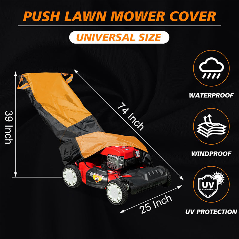 Push Mower Cover Lawn Mower Cover Waterproof XYZCTEM®