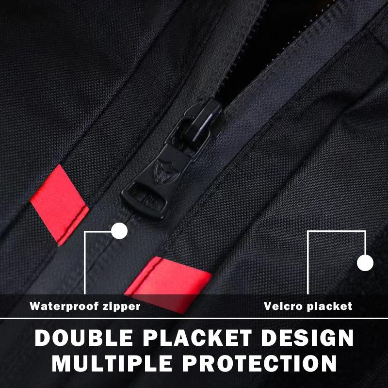 Red motorcycle rain suits - XYZCTEM