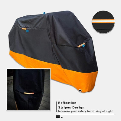 All Season Waterproof- Size XXL fits up to 108" Motors | 210D Motorcycle Cover - XYZCTEM® - XYZCTEM
