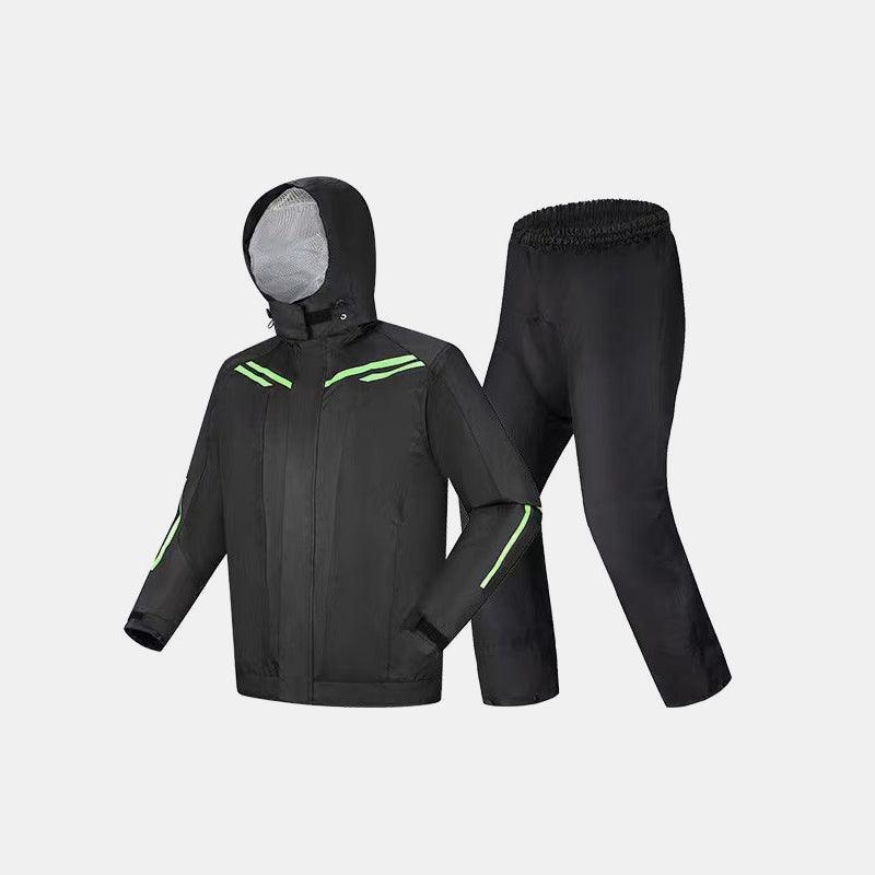 Red motorcycle rain suits - XYZCTEM