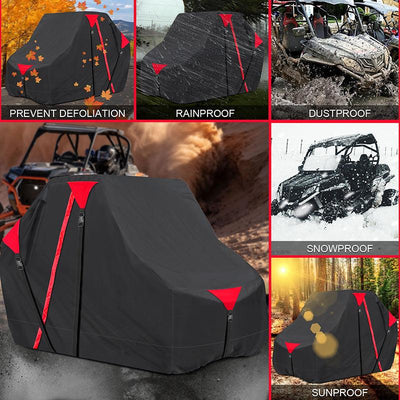 rocky mountain utv | Red utv cover - XYZCTEM®