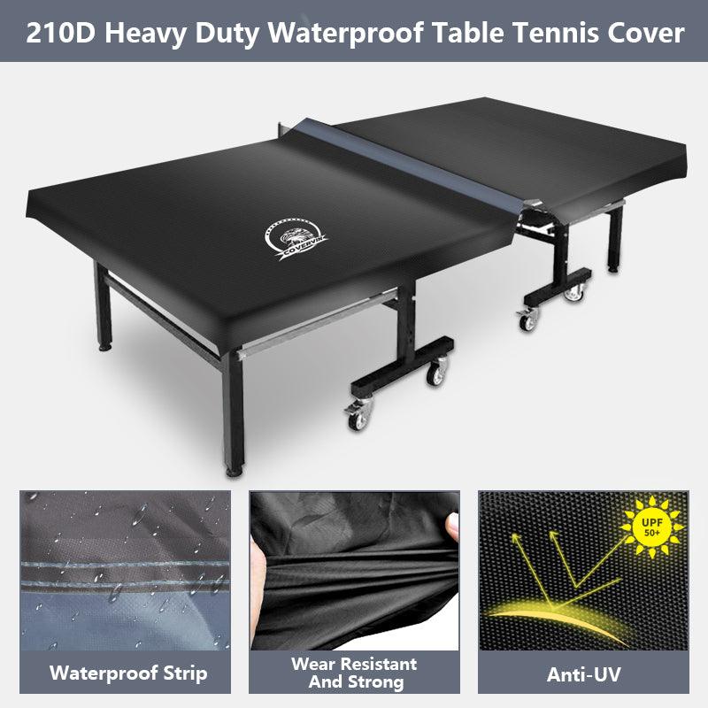 Red Ping Pong Table Cover  - XYZCTEM®