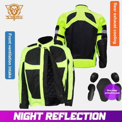 Mens motorcycle rain jacket - XYZCTEM