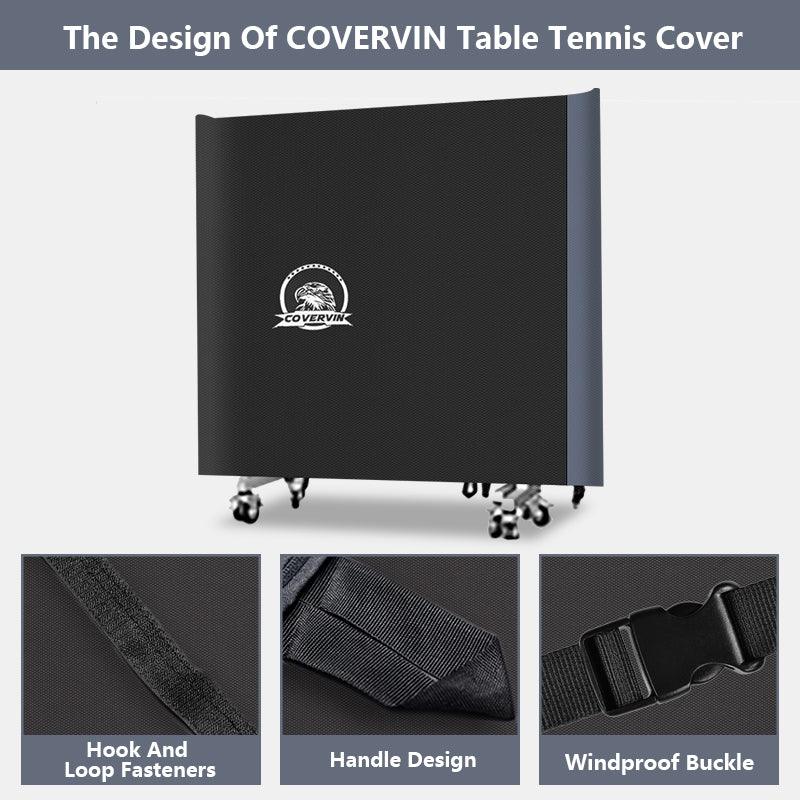 Red Ping Pong Table Cover  - XYZCTEM®
