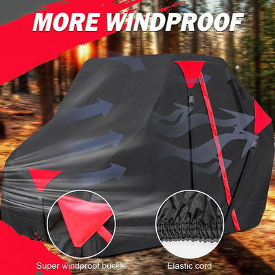 coleman utv | Red utv cover - XYZCTEM®
