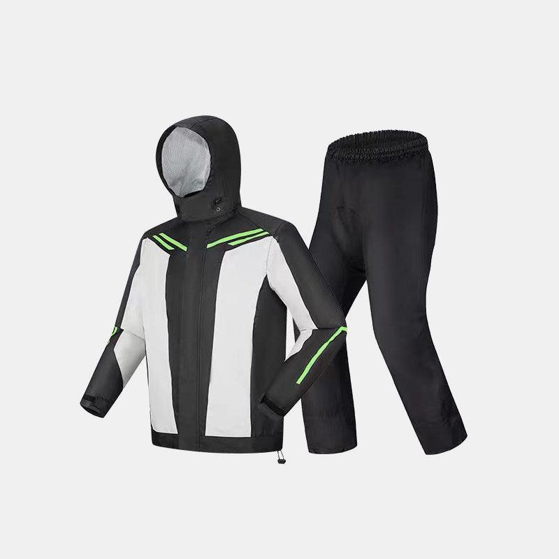 Red motorcycle rain suits - XYZCTEM