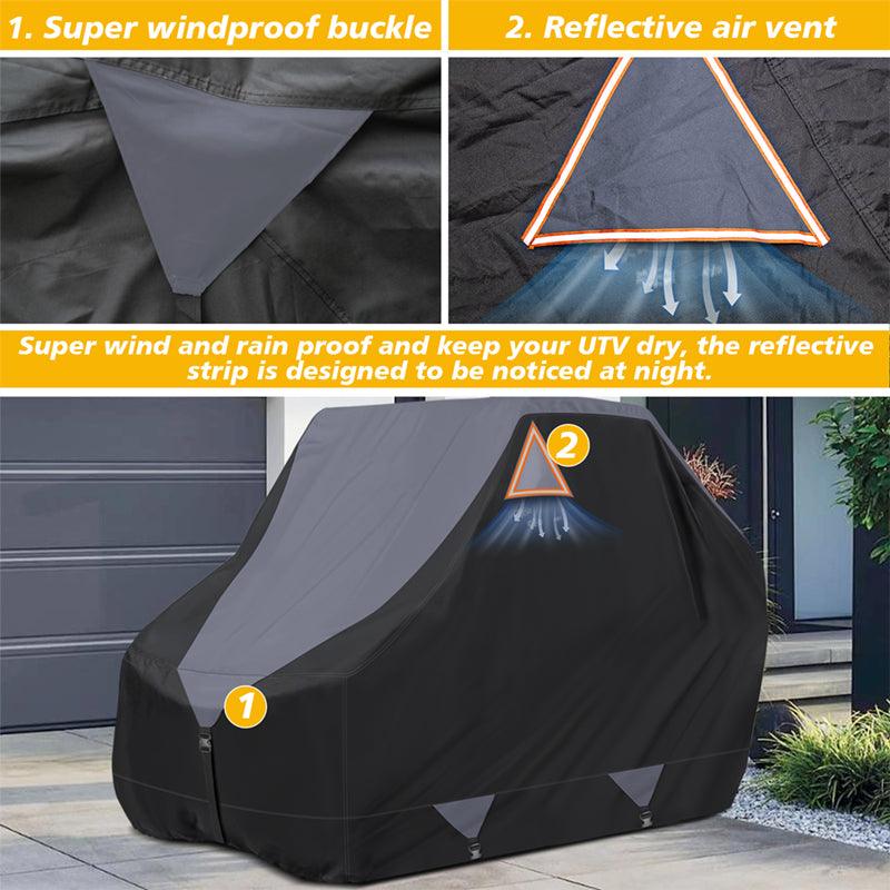 XL Size Single Row Seats UTV Cover - XYZCTEM®