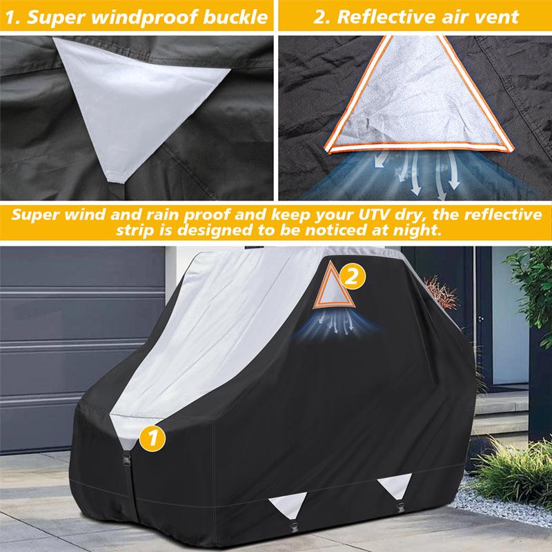 XL Size Single Row Seats UTV Cover - XYZCTEM®