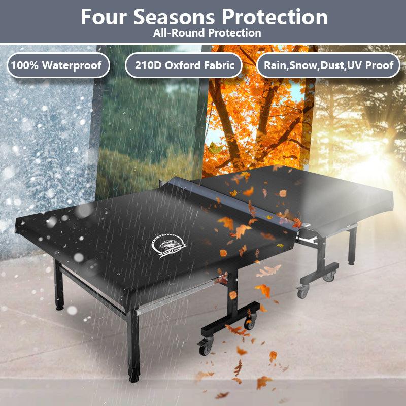 Red Ping Pong Table Cover  - XYZCTEM®