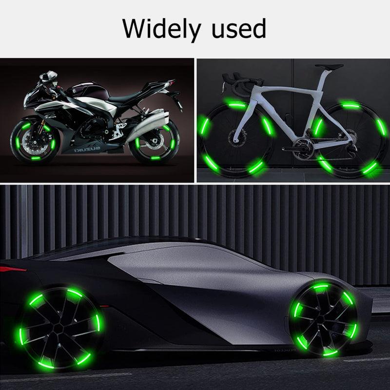 40Pcs Wheel Rim Tape Reflective Stripes - XYZCTEM® - XYZCTEM