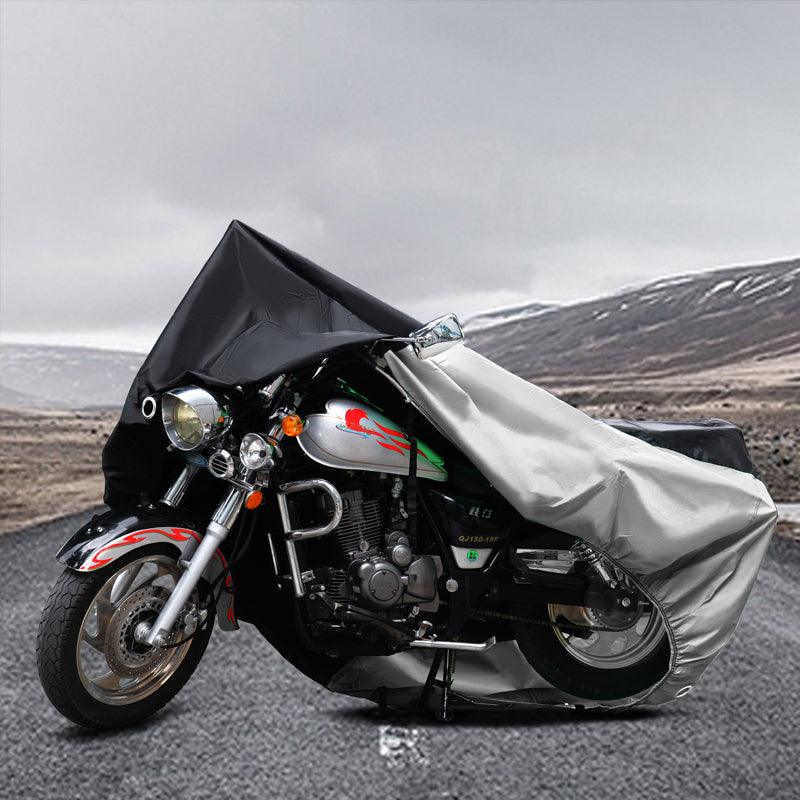 210D Black Orange Motorcycle Cover - Outdoor Motocycle Cover - XYZCTEM® - XYZCTEM