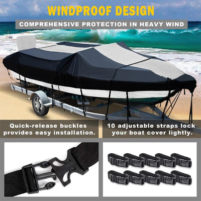 600D Boat Cover - Fishing Boat Cover - XYZCTEM® - XYZCTEM