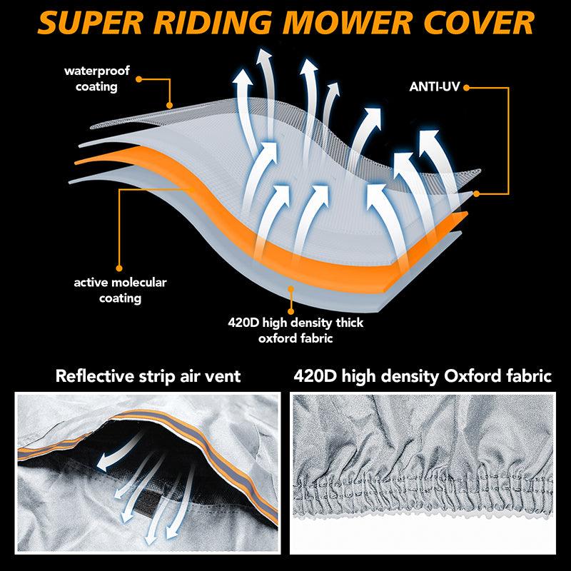 riding lawn mower cover size - XYZCTEM®