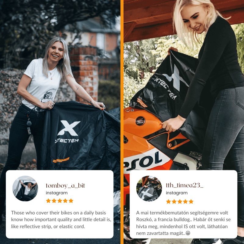 B&O 210D Motorcycle Cover - Winter Motorcycle Cover - XYZCTEM® - XYZCTEM