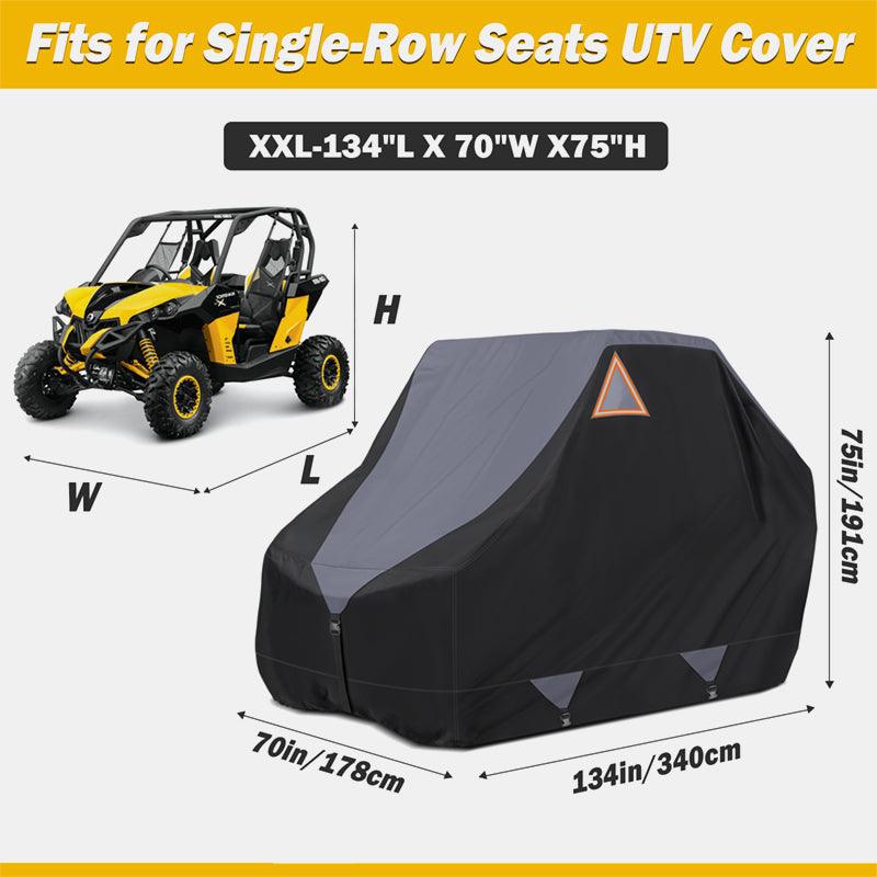 XL Size Single Row Seats UTV Cover - XYZCTEM®