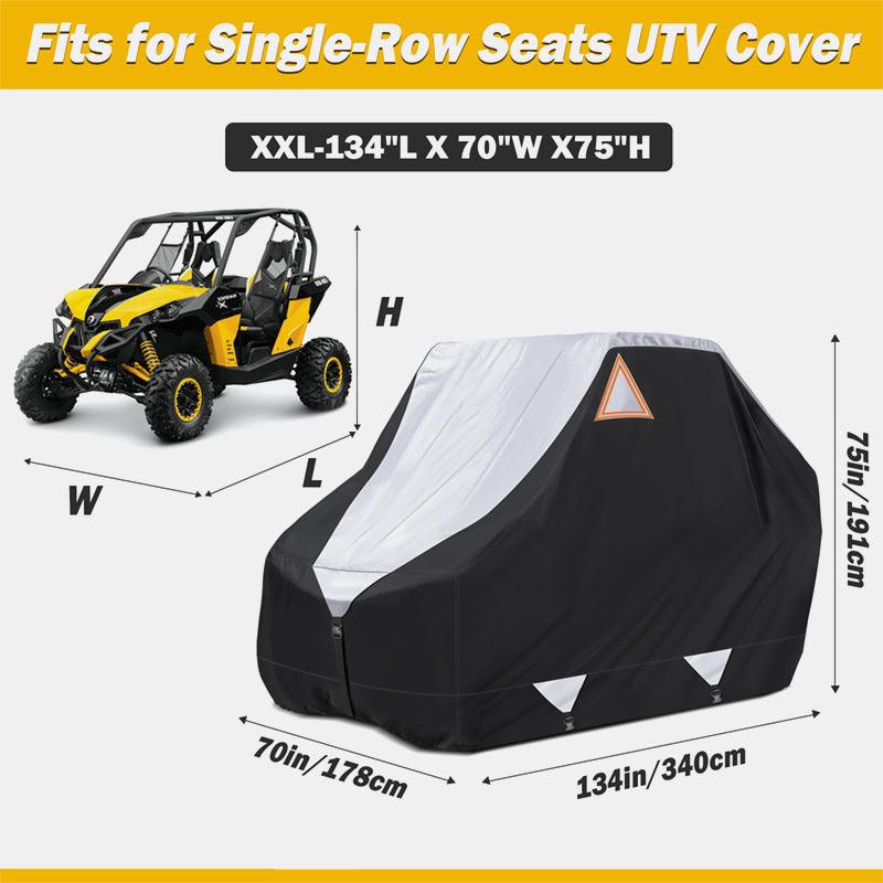 XL Size Single Row Seats UTV Cover - XYZCTEM®