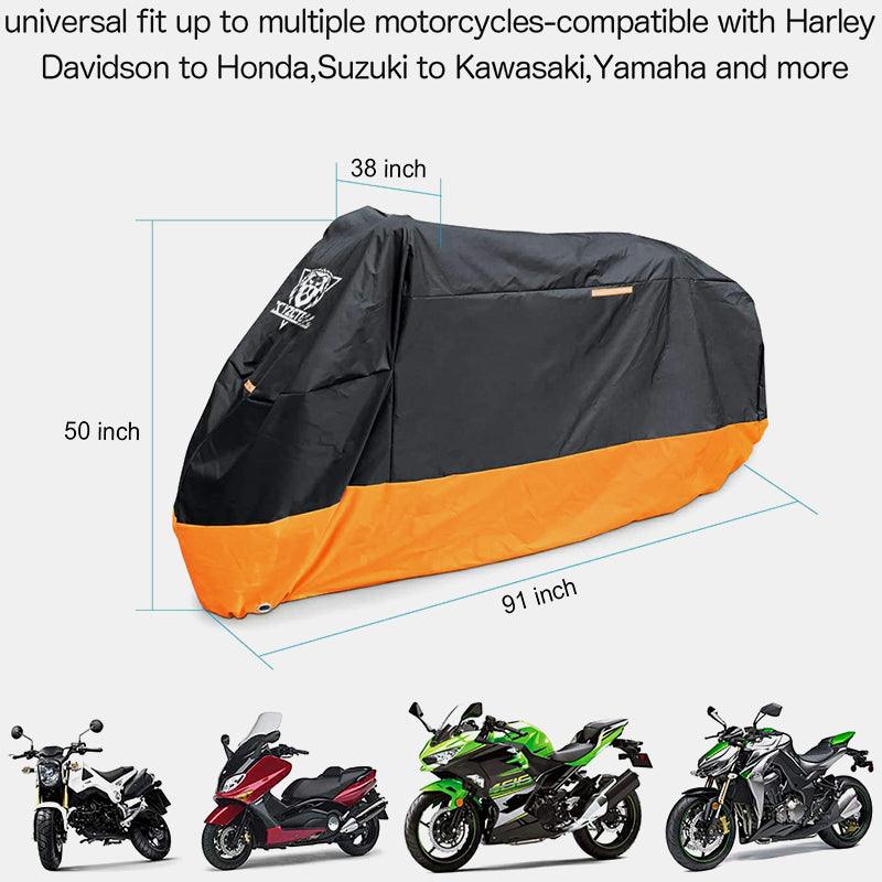 Size of motorcycle cover - XYZCTEM®